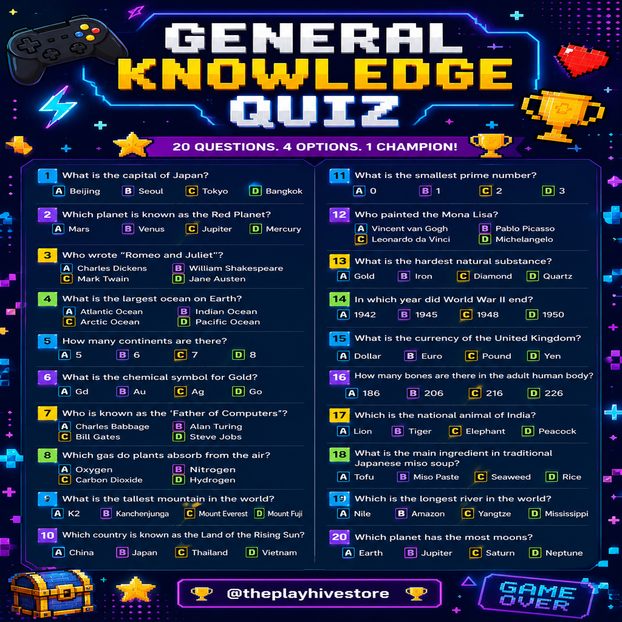 General Knowledge Quiz