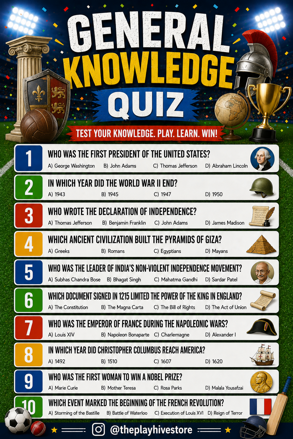 General Knowledge Quiz