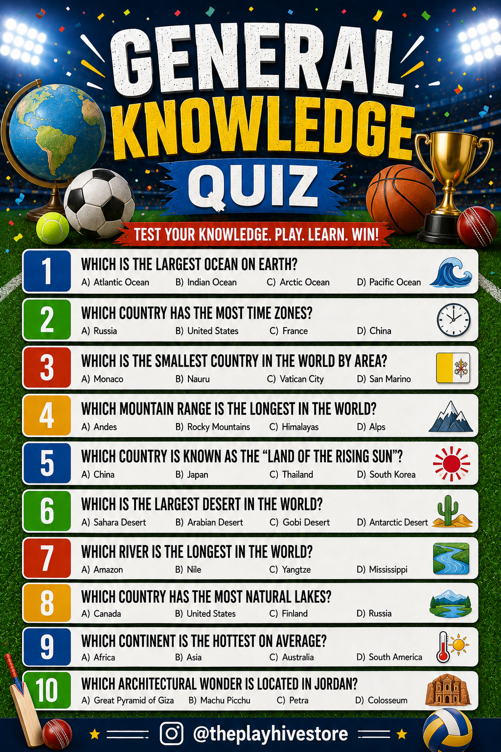 General Knowledge Quiz
