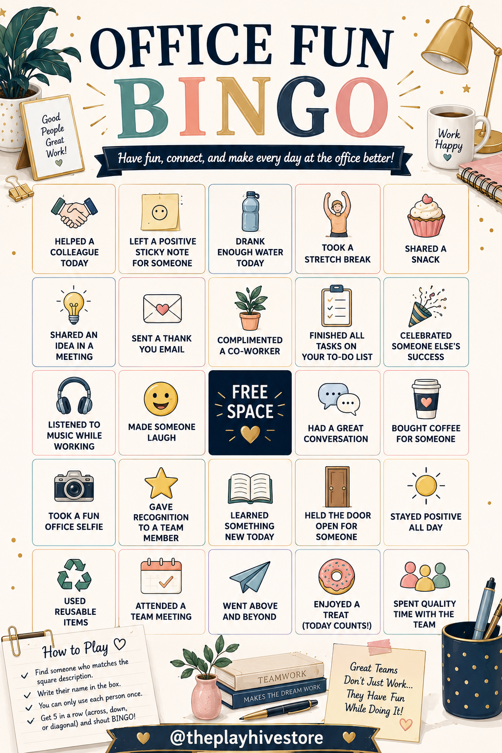 Office / Team Bingo