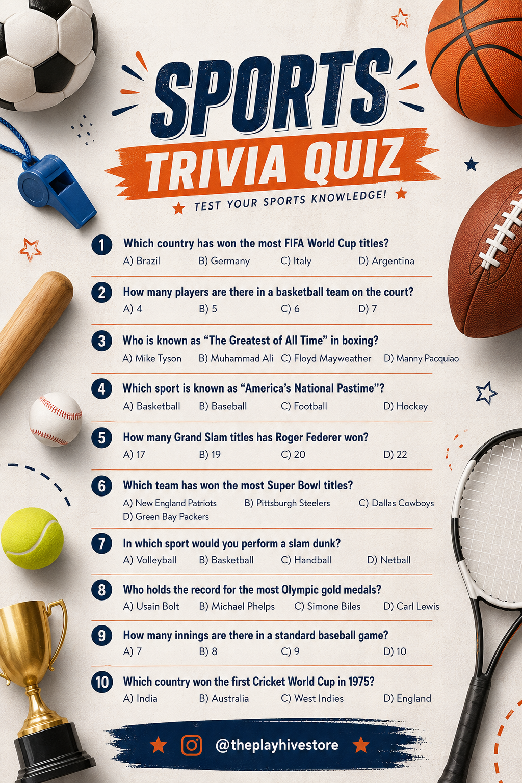 Sports Trivia Quiz