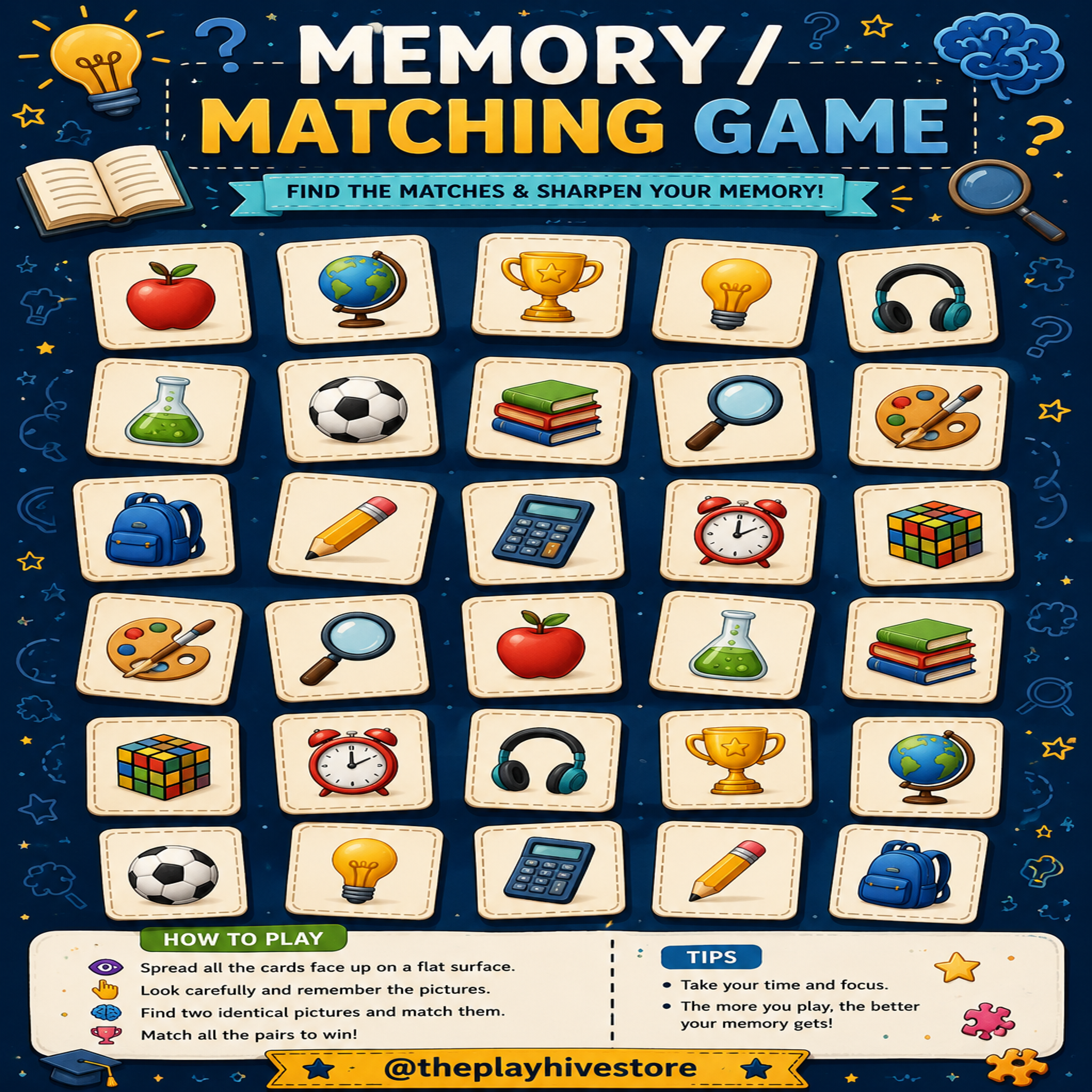 Memory / Matching Game